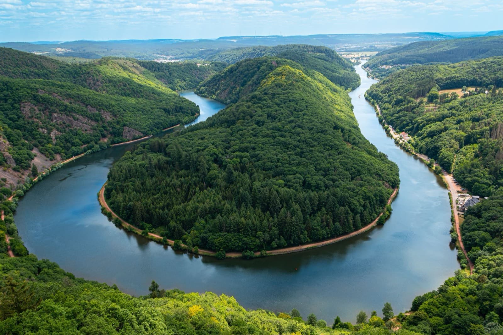 Saarschleife im Saarland
